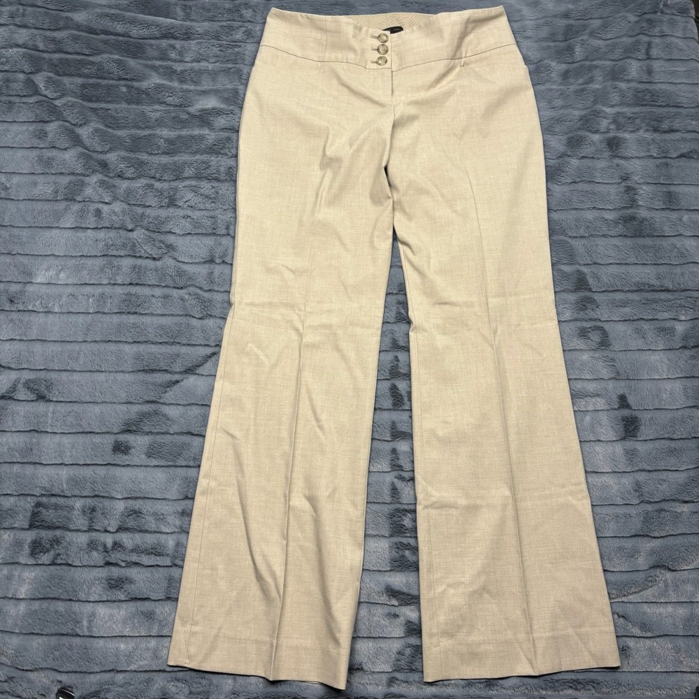 The Limited Collection Cassidy Fit Tan Beige Wide Leg Dress Pants Womens 10R